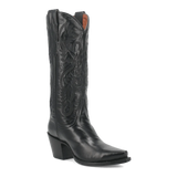 Dan Post Women's Maria Snip Toe Leather Boots - Black