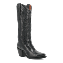 Dan Post Women's Maria Snip Toe Leather Boots - Black