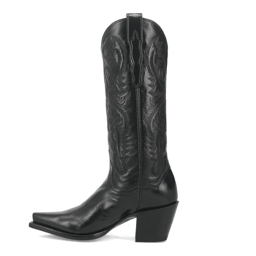 Dan Post Women's Maria Snip Toe Leather Boots - Black