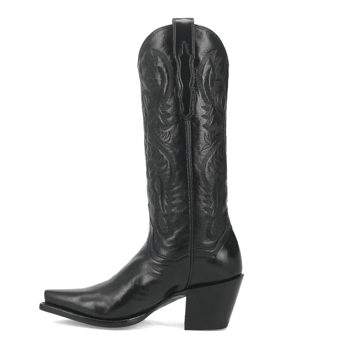Dan Post Women's Maria Snip Toe Leather Boots - Black