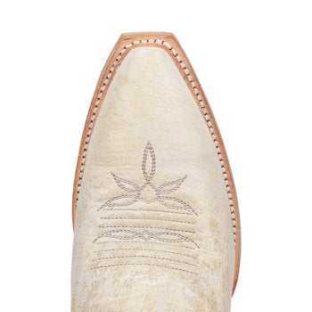 Dan Post Women's Miley Snip Toe Leather Boots - Bone DP7018 - Image 7