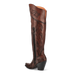 Dan Post Women's Seductress Snip Toe Leather Tall Boots - Chestnut