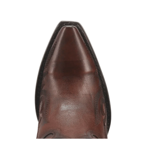 Dan Post Women's Seductress Snip Toe Leather Tall Boots - Chestnut