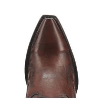 Dan Post Women's Seductress Snip Toe Leather Tall Boots - Chestnut - Image 9