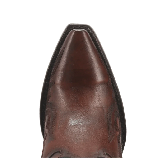 Dan Post Women's Seductress Snip Toe Leather Tall Boots - Chestnut