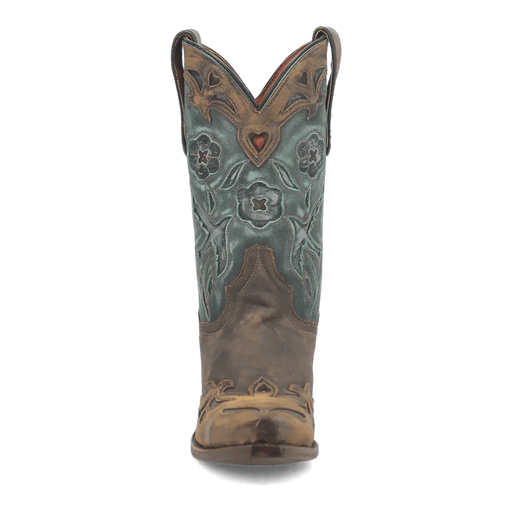 Dan Post Women's Vintage Bluebird Snip Toe Leather Boots - Chocolate