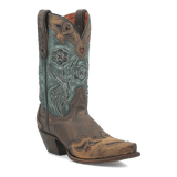 Dan Post Women's Vintage Bluebird Snip Toe Leather Boots - Chocolate