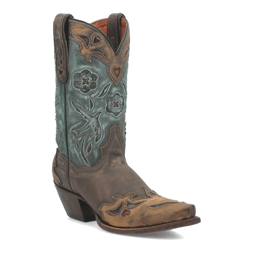 Dan Post Women's Vintage Bluebird Snip Toe Leather Boots - Chocolate