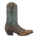 Dan Post Women's Vintage Bluebird Snip Toe Leather Boots - Chocolate