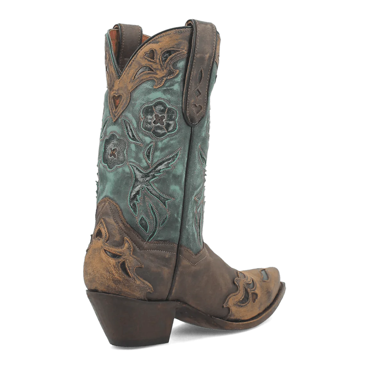 Dan Post Women's Vintage Bluebird Snip Toe Leather Boots - Chocolate - Image 4