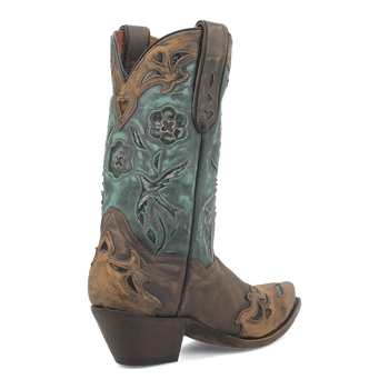 Dan Post Women's Vintage Bluebird Snip Toe Leather Boots - Chocolate - Image 4