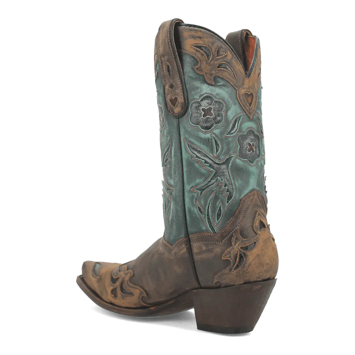 Dan Post Women's Vintage Bluebird Snip Toe Leather Boots - Chocolate - Image 5