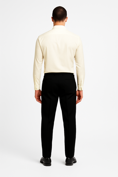 Daniel Ellissa Men's French Cuff Shirt Creme - Image 4