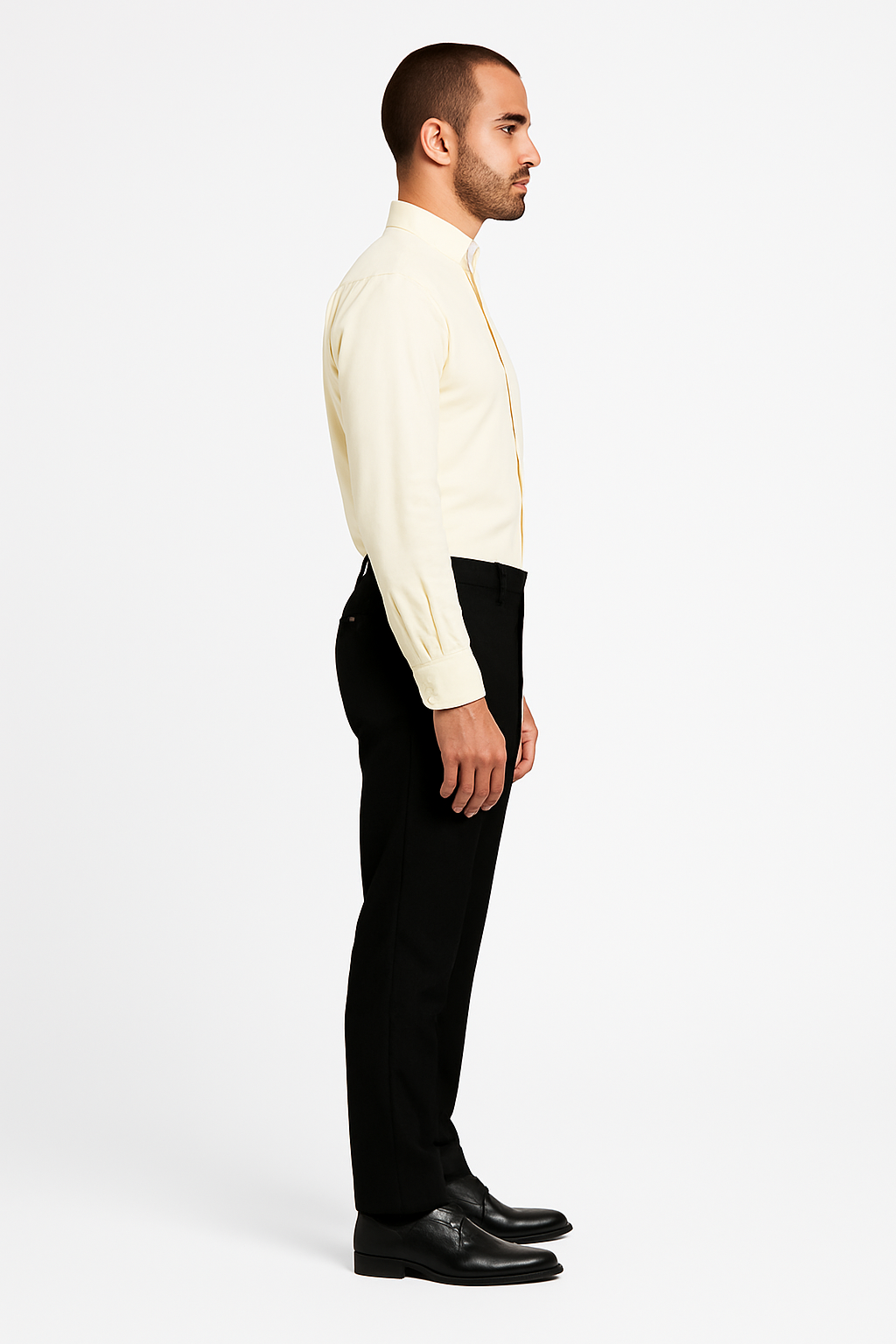 Daniel Ellissa Men's French Cuff Shirt Creme - Image 5