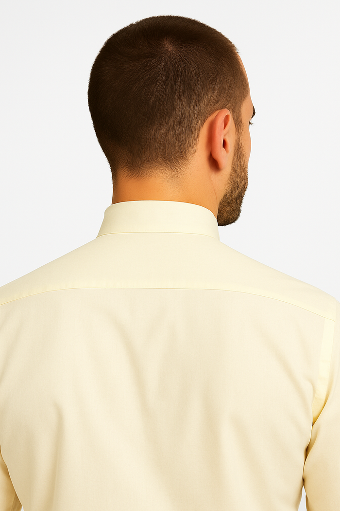 Daniel Ellissa Men's French Cuff Shirt Creme - Image 8