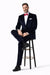 Slim Fit Dark Navy Velvet Suit