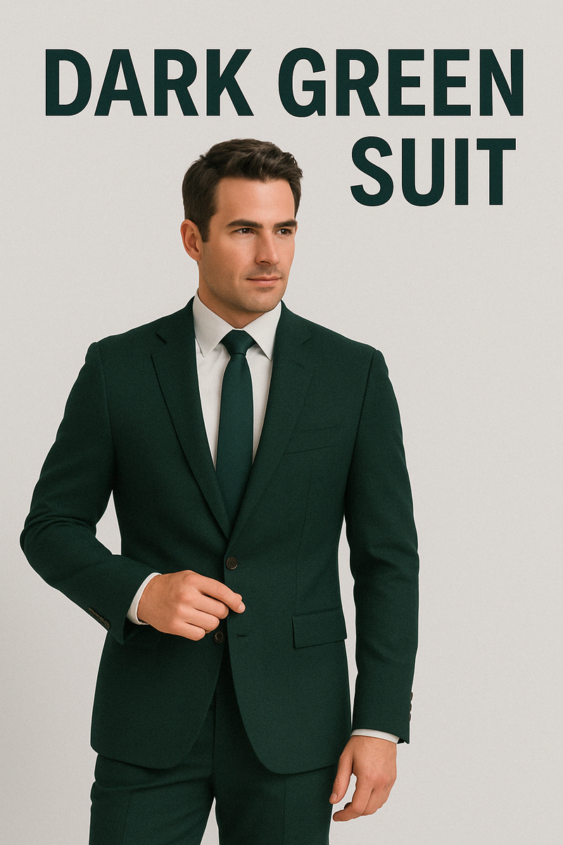 Dark Green Suit