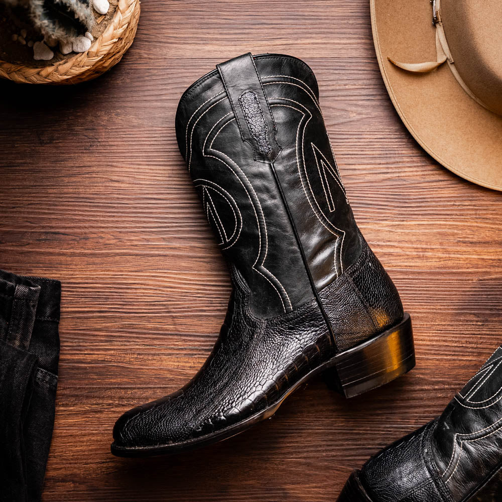 Marco Di Milano Denver Black Leather Oxford