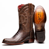 Marco Di Milano Denver Brown Leather Dress Shoe