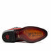 Marco Di Milano Denver Red Ostrich Leg Round Toe Cowboy Boots