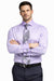 Polka Dot Dress Shirt - Lavender