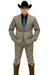 Designer Men's 2 buttons fully lined slim fit Gray suit