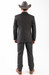 Designer Men's 2 buttons fully lined slim fit charcoal suit