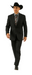Designer Men's 2 buttons fully lined slim fit charcoal suit