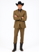 Designer Men's 2 buttons fully lined slim fit Khaki suit