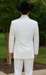 Designer Suit - Mens Suit Modern Fit 2 Buttons Notch Side Vented in White