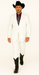 Designer Suit - Mens Suit Modern Fit 2 Buttons Notch Side Vented in White