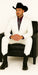 Designer Suit - Mens Suit Modern Fit 2 Buttons Notch Side Vented in White