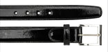 Belvedere Eel Belt- Black