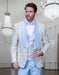 Statement Men's 3 Piece Wool Suit - Deep Shawl Lapel