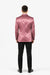Men's ( Rose Gold - Dusty Rose ) - Blush Dark Pink  tuxedo Blazer Dinner Jacket