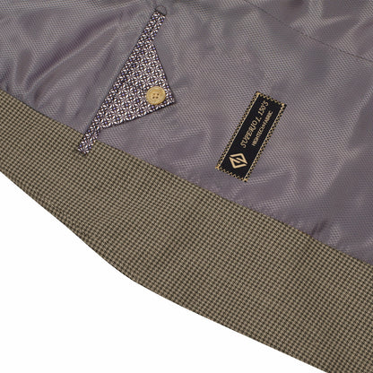 Mens 2 Button Slim Fit Light Brown Blazer - Image 6