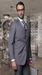 Nice 2 Button Solid Color Charcoal Men'S Suit With A Vest 3 Piece Tapered Slim Fitted Flat Front Pants