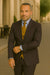 Wool Suit - Italian Made Business Suit by Statement Men's 3 Piece 100% Wool Modern Fit Suit - Bold Scoop Vest