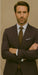 Wool Suit - Italian Made Business Suit by Statement Men's 2 Piece 100% Wool Modern Fit Suit - Subtle Windowpane
