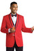 Jasper Red Shawl Tuxedo by EJ Samuel – 2 Piece Set