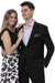 EJ Samuel Men's Black Linen Suit – Modern Summer Fit
