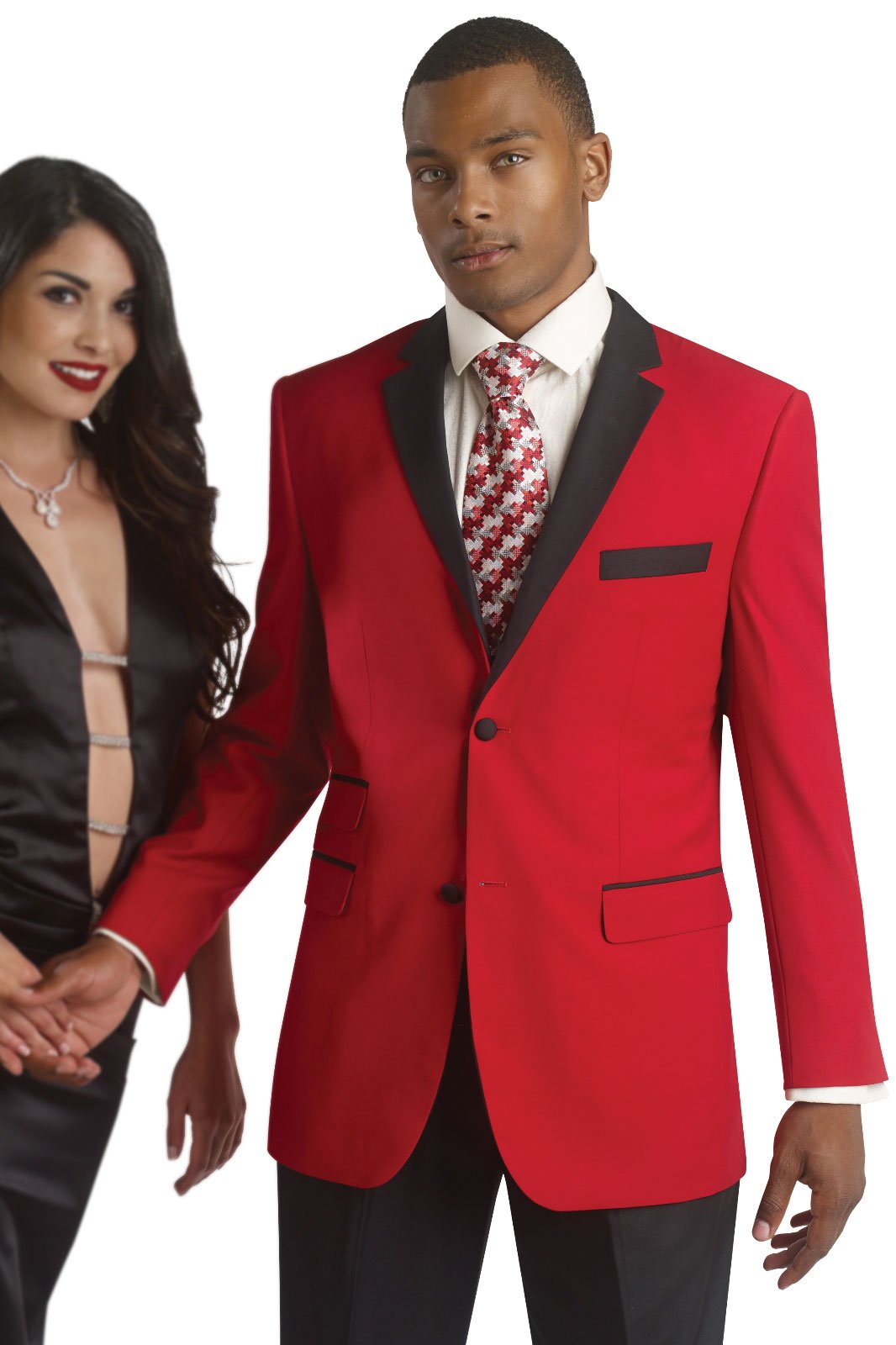 “Passion” Red EJ Samuel 2-Piece Tuxedo