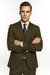 Giorgio Fiorelli Suit Men's Solid Olive Suit
