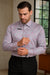 Mens Paisley Shirts - Club Fashion Dress Shirt Spread Collar in  Color Grey
