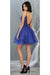 Quince Dama Dresses - Short Quinceanera Dresses in Color Royal