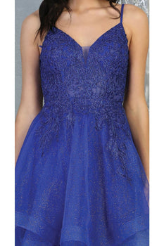 Embellished Graduation Dress