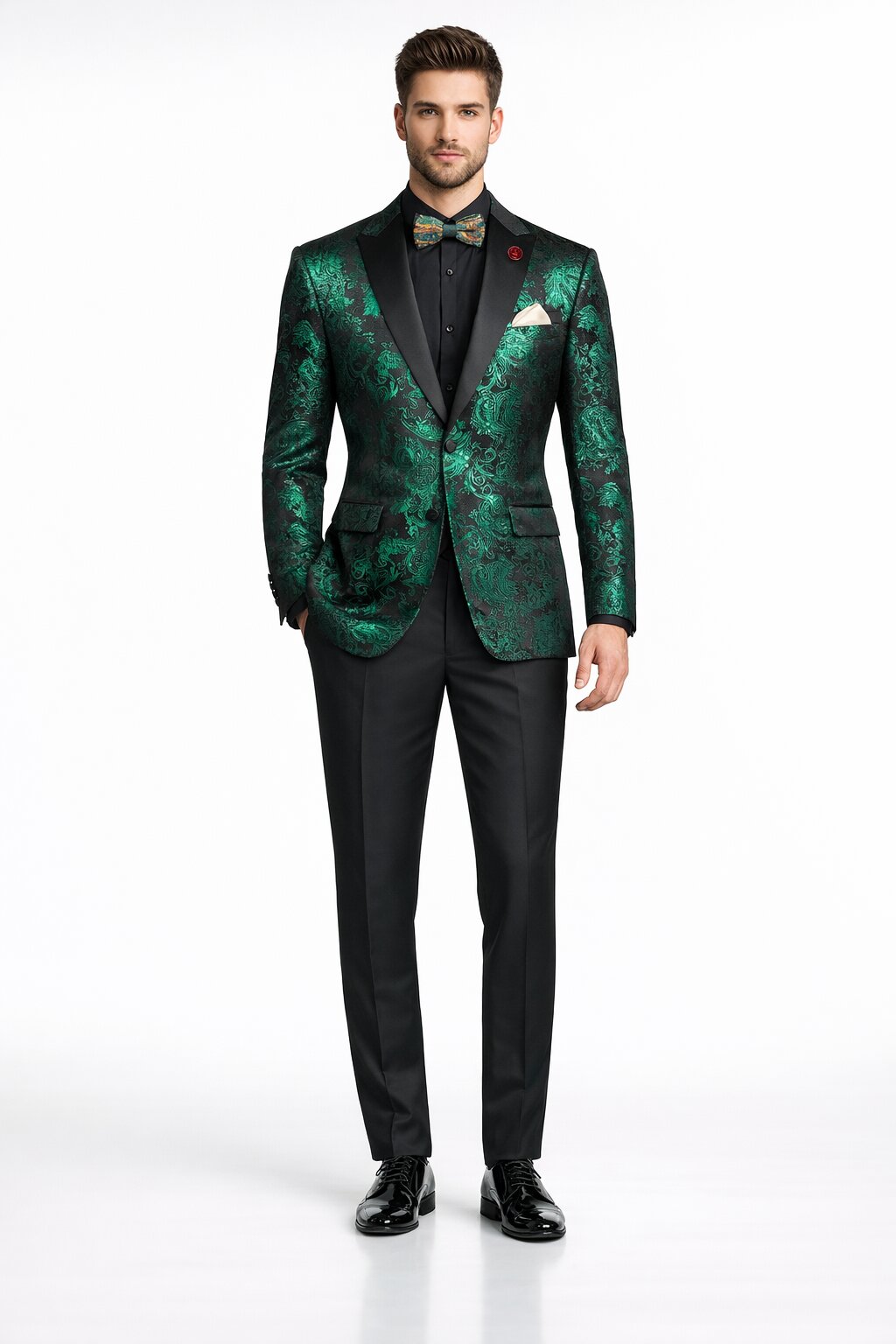 Emerald Green Groom for Every Occasion