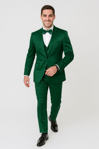 Mens Modern Fit Shiny Sharkskin Suit