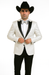 Men's Flashy Fancy Satin Shiny Tuxedos Dinner Jacket Blazer Paisley Sportcoat Silky Satin Stage Fancy Stage Party Dance White/Black