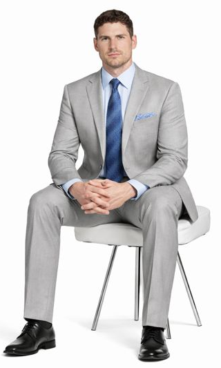 ENZO 150’s Super Wool 2-Button Suits in 6 Solid Colors - Image 7